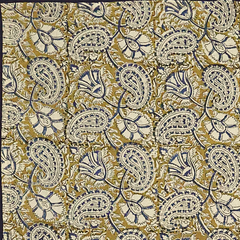Twilight Paisley - XL Cotton Wrap - Hand Block Printed