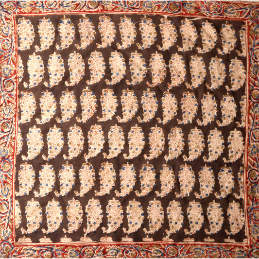 KK1435 Kalamkari Cotton Bandana - (KK1435)