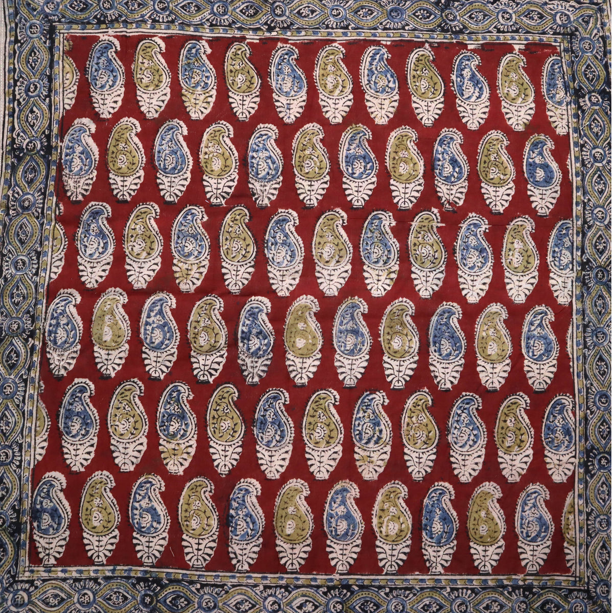 KK1451 Kalamkari Cotton Bandana - (KK1451)